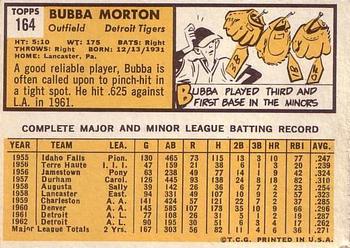 Bubba Morton  baseball card collectible - Main Image 2