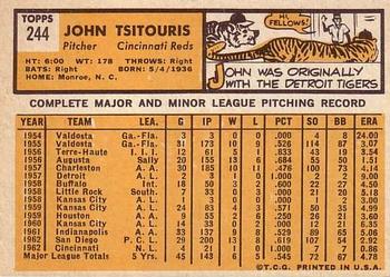John Tsitouris  baseball card collectible - Main Image 2
