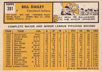 Bill Dailey  baseball card collectible - Main Image 2