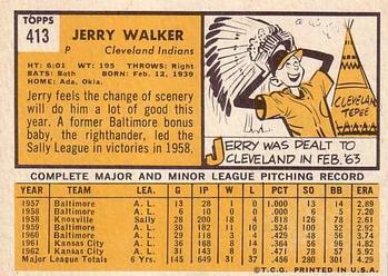 Jerry Walker  baseball card collectible - Main Image 2