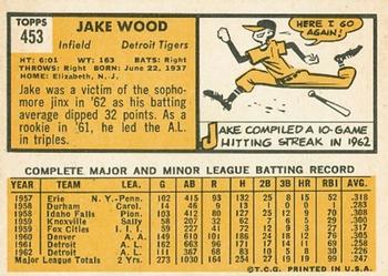 Jake Wood  baseball card collectible - Main Image 2