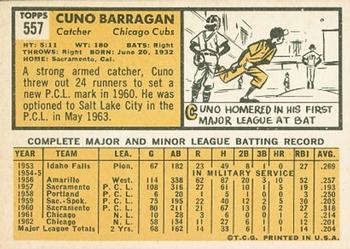 Cuno Barragan  baseball card collectible - Main Image 2