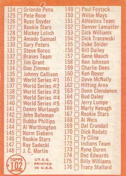 2nd Series Checklist: 89-176  baseball card collectible - Main Image 2