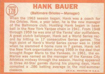 Hank Bauer  baseball card collectible - Main Image 2