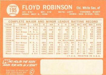 Floyd Robinson  baseball card collectible - Main Image 2