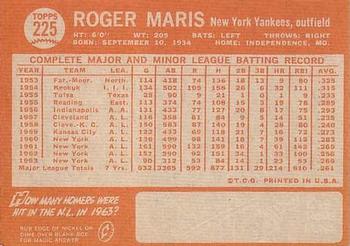 Roger Maris  baseball card collectible - Main Image 2