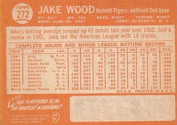 Jake Wood  baseball card collectible - Main Image 2