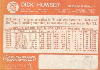 Dick Howser  baseball card collectible - Main Image 2