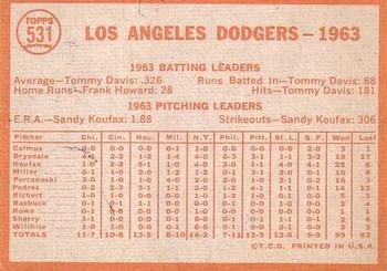 L. A. Dodgers  baseball card collectible - Main Image 2