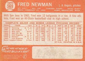 Fred Newman  baseball card collectible - Main Image 2