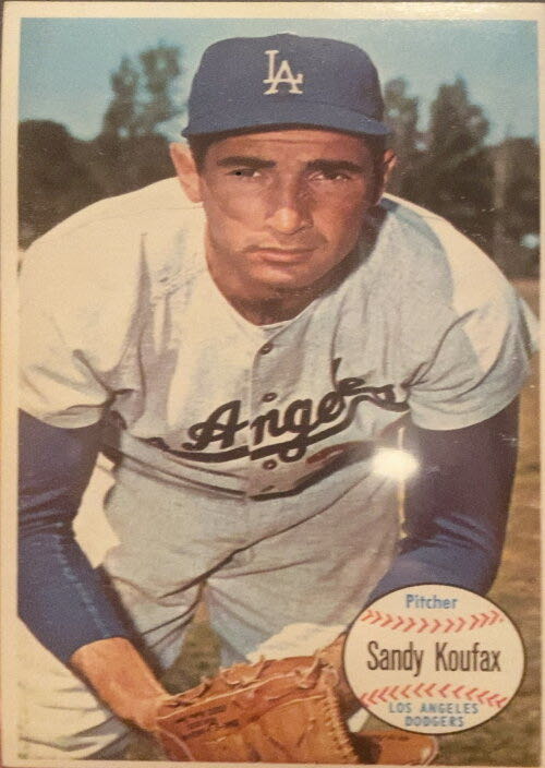 Sandy Koufax  baseball card collectible - Main Image 3
