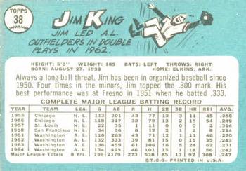 Jim King  baseball card collectible - Main Image 2