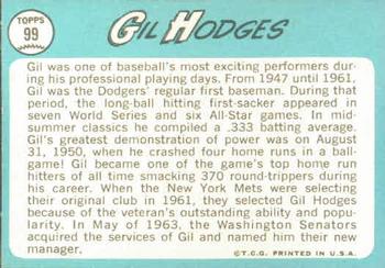Gil Hodges  baseball card collectible - Main Image 2