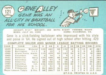 Gene Alley  baseball card collectible - Main Image 2