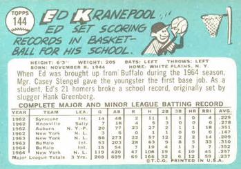 Ed Kranepool  baseball card collectible - Main Image 2