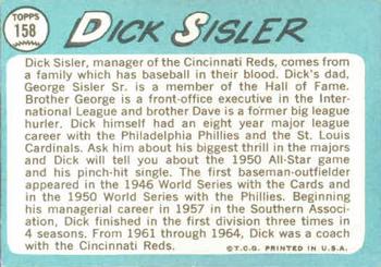 Dick Sisler  baseball card collectible - Main Image 2
