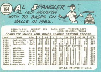 Al Spangler  baseball card collectible - Main Image 2