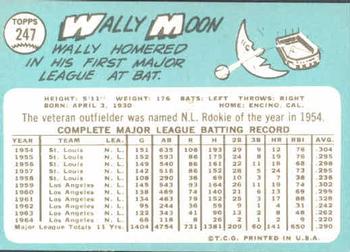 Wally Moon  baseball card collectible - Main Image 2