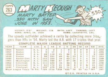 Marty Keough  baseball card collectible - Main Image 2