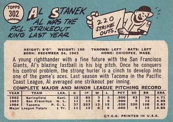 Al Stanek  baseball card collectible - Main Image 2