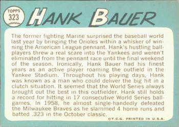 Hank Bauer  baseball card collectible - Main Image 2