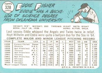 Eddie Fisher  baseball card collectible - Main Image 2