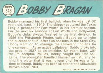 Bobby Bragan  baseball card collectible - Main Image 2