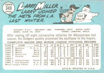 Larry Miller  baseball card collectible - Main Image 2