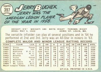 Jerry Buchek  baseball card collectible - Main Image 2