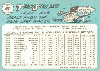 Tracy Stallard  baseball card collectible - Main Image 2