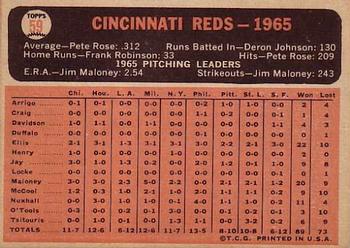 Cincinnati Reds  baseball card collectible - Main Image 2