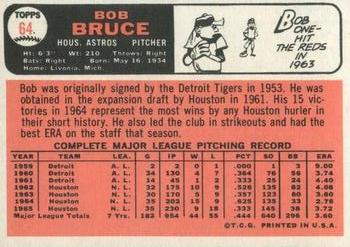 Bob Bruce  baseball card collectible - Main Image 2