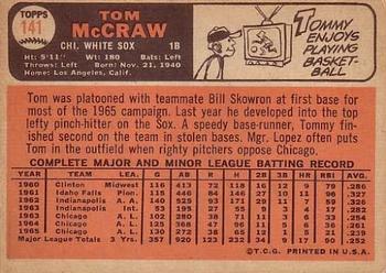 Tom McCraw  baseball card collectible - Main Image 2