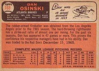 Dan Osinski  baseball card collectible - Main Image 2
