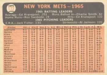 New York Mets  baseball card collectible - Main Image 2