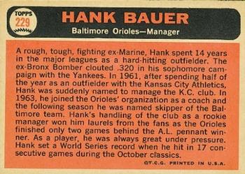 Hank Bauer  baseball card collectible - Main Image 2