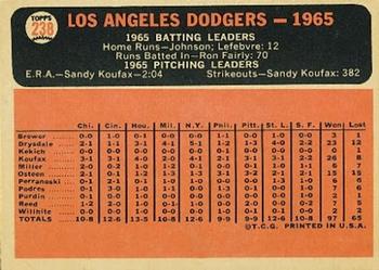 Los Angeles Dodgers  baseball card collectible - Main Image 2