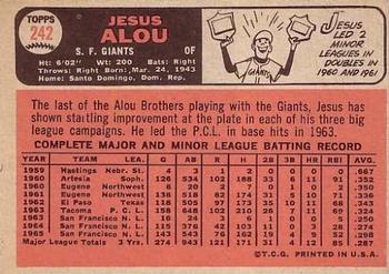 Jesus Alou  baseball card collectible - Main Image 2