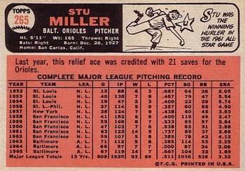 Stu Miller  baseball card collectible - Main Image 2
