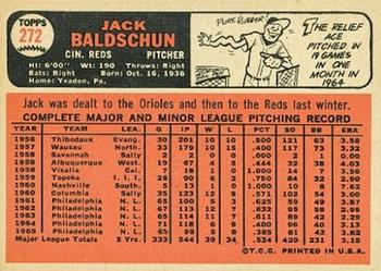 Jack Baldschun  baseball card collectible - Main Image 2