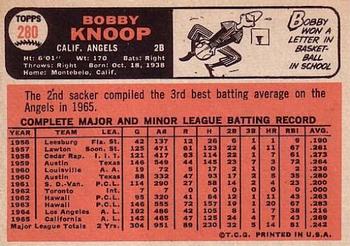 Bobby Knoop  baseball card collectible - Main Image 2