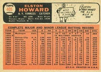 Elston Howard  baseball card collectible - Main Image 2