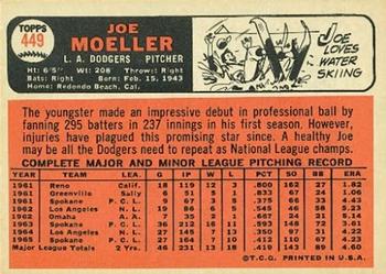 Joe Moeller  baseball card collectible - Main Image 2