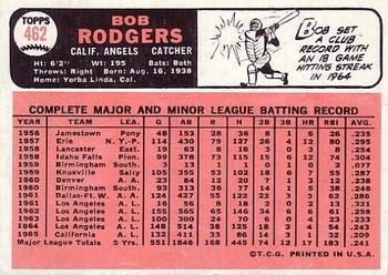 Bob Rodgers  baseball card collectible - Main Image 2