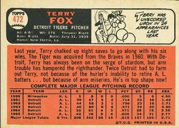 Terry Fox  baseball card collectible - Main Image 2