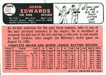 John Edwards  baseball card collectible - Main Image 2