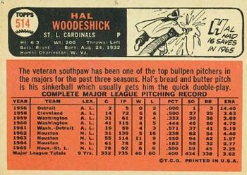 Hal Woodeshick  baseball card collectible - Main Image 2
