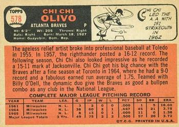Chi Chi Olivo  baseball card collectible - Main Image 2