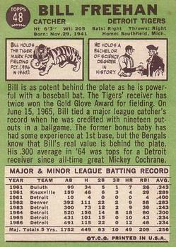 Bill Freehan  baseball card collectible - Main Image 2