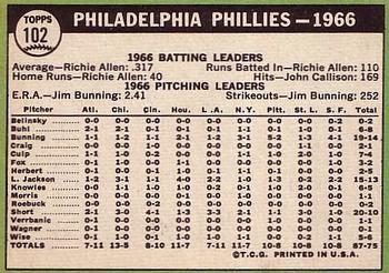 Philadelphia Phillies  baseball card collectible - Main Image 2